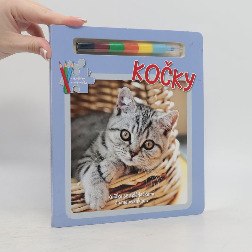 Marta Anna Jollant Kočky : knížka se skládačkami a omalovánkami