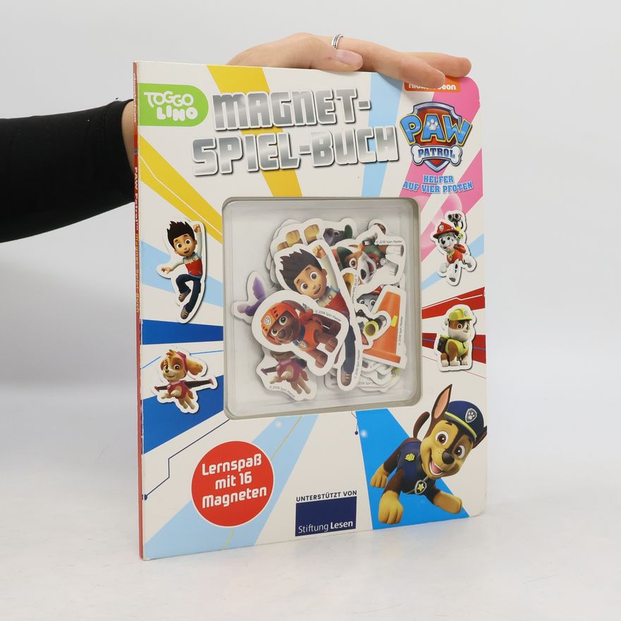 Kolektiv autorů Paw Patrol Magnet-Spiel-Buch