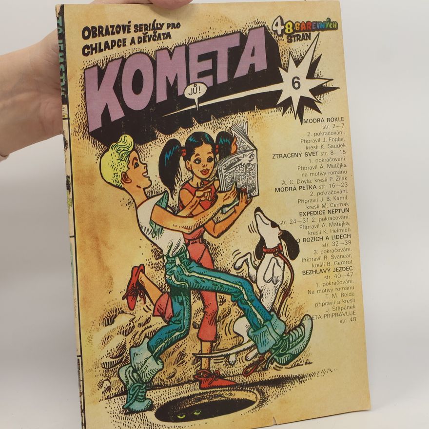 Karel Saudek Kometa 6/1989