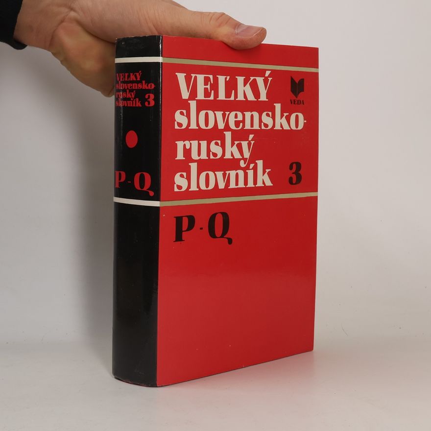 Various authors Veľký slovensko-ruský slovník 3
