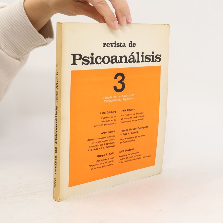 Auteurscollectief Revista de Psicoanálisis 3