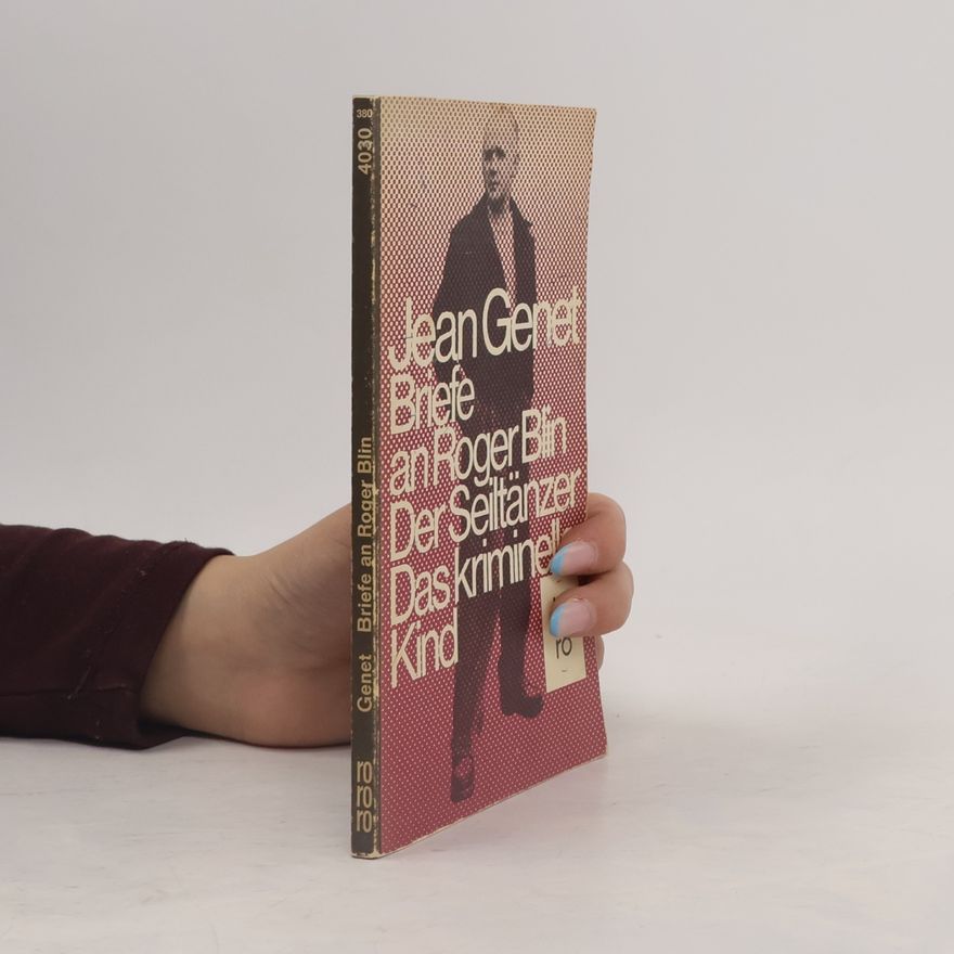Jean Genet Briefe an Roger Blin