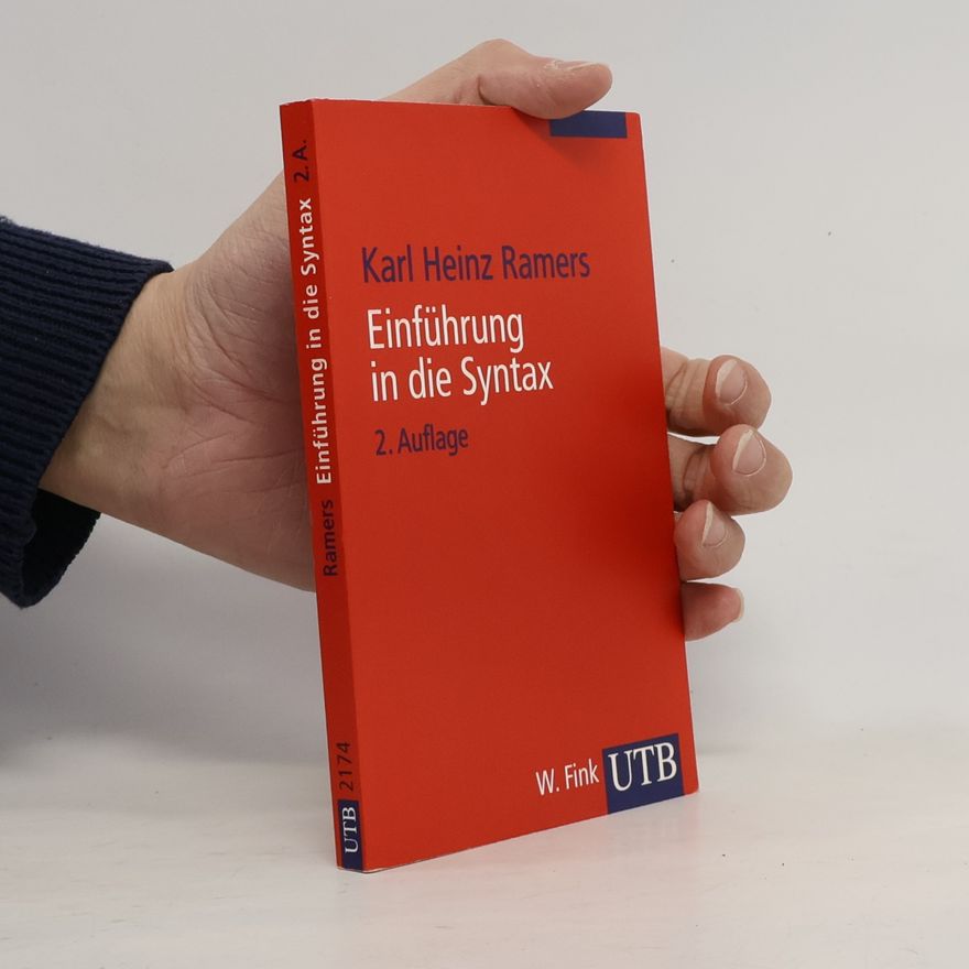 Karl H Ramers Einführung in die Syntax