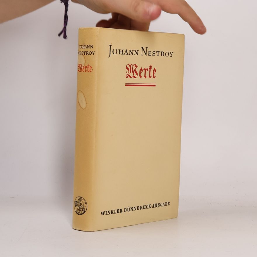 Johann Nestroy Werke