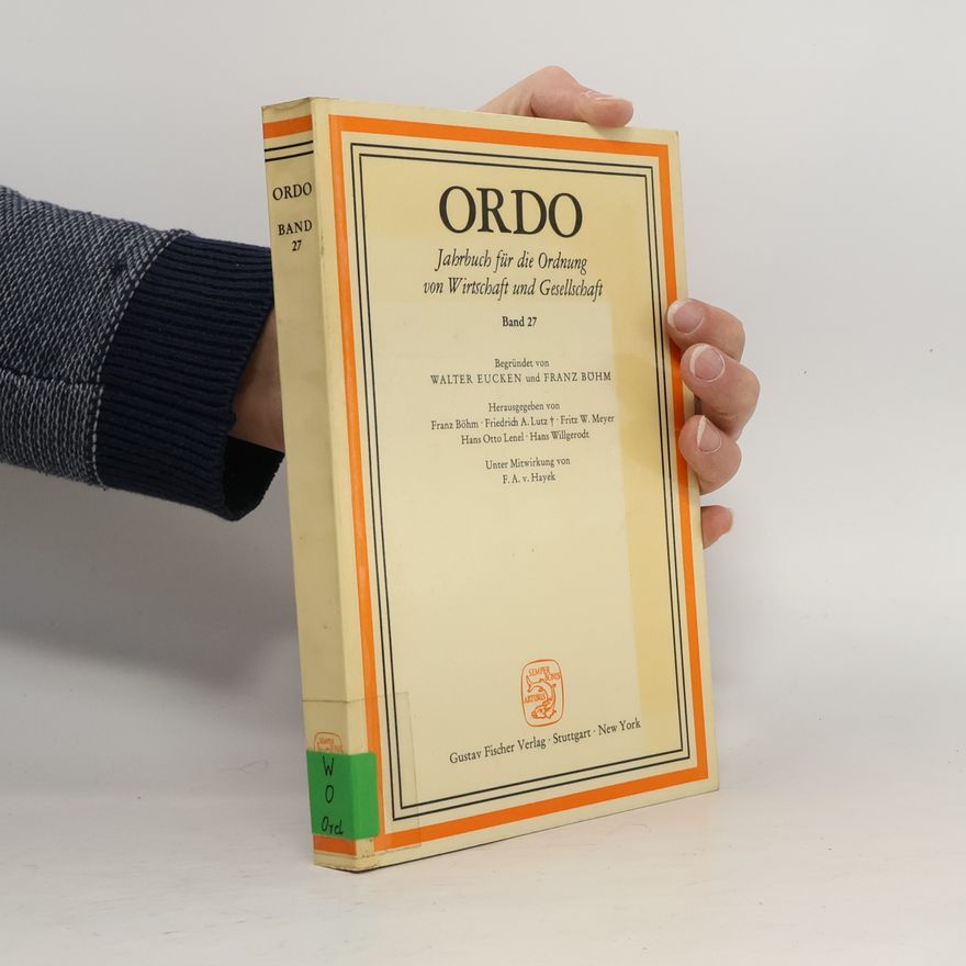 F. A. v. Hayek Ordo 27