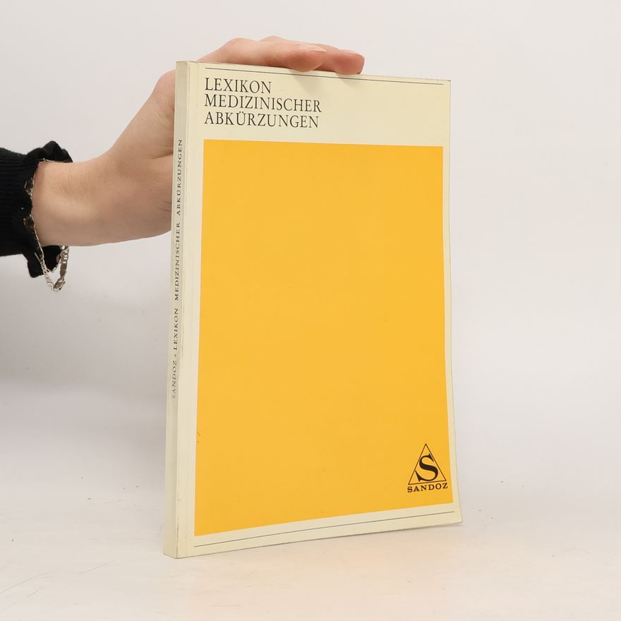 Various authors Lexikon medizinischer Abkürzungen