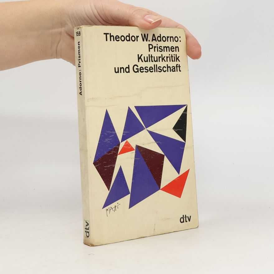 Theodor W. Adorno Prismen