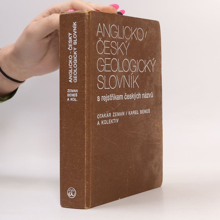 Otakar Zeman Anglicko-český geologický slovník