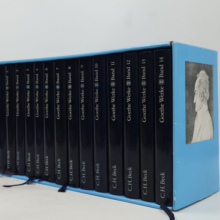 Erich Trunz Goethes Werke. Hamburger Ausgabe. 14 Baende in einer Kassette