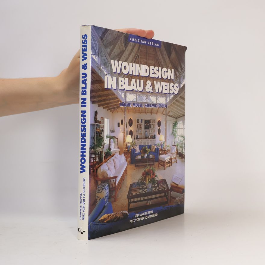 Stephanie Hoppen Wohndesign in blau & weiss