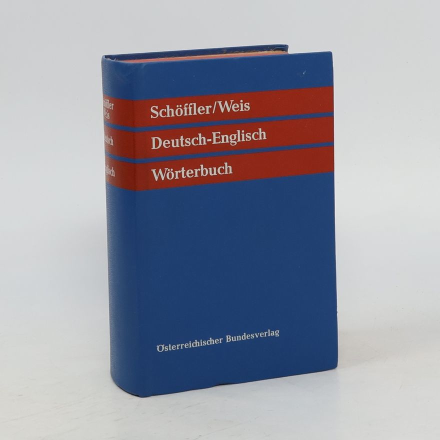 Herbert Schöffler Deutsch-Englisch Wörterbuch