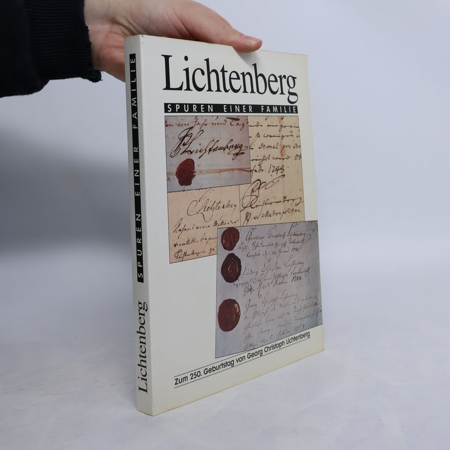Georg Christoph Lichtenberg Lichtenberg