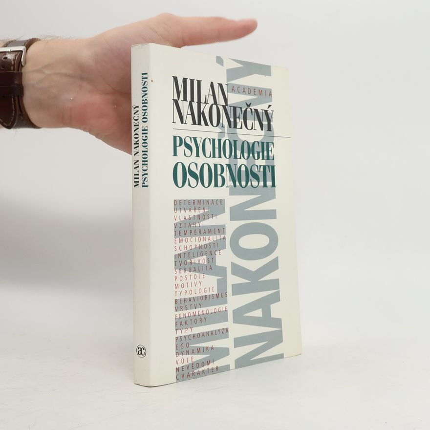 Milan Nakonečný Psychologie osobnosti
