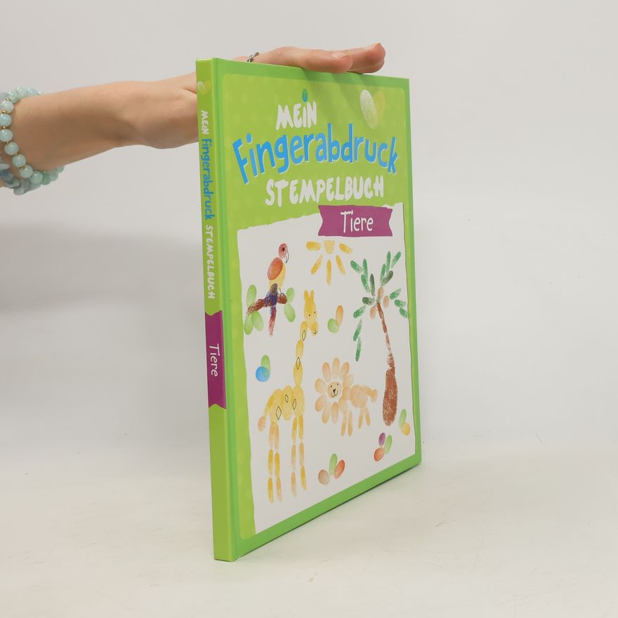 Autorenkollektiv Mein Fingerabdruck Stempelbuch. Tiere
