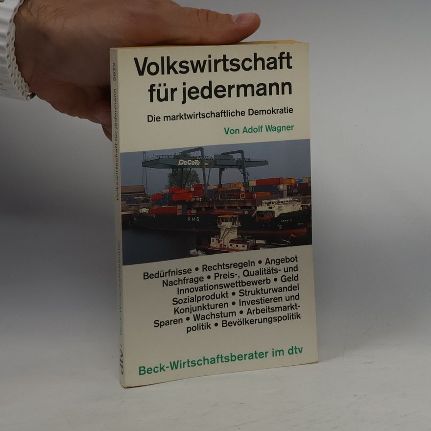 Adolf Wagner Volkswirtschaft für jedermann