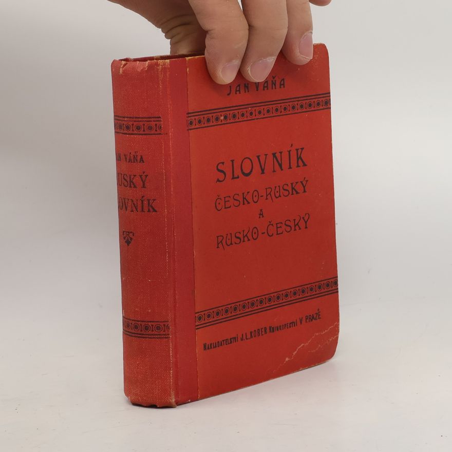 Jan Váňa Rusko-český a česko-ruský slovník