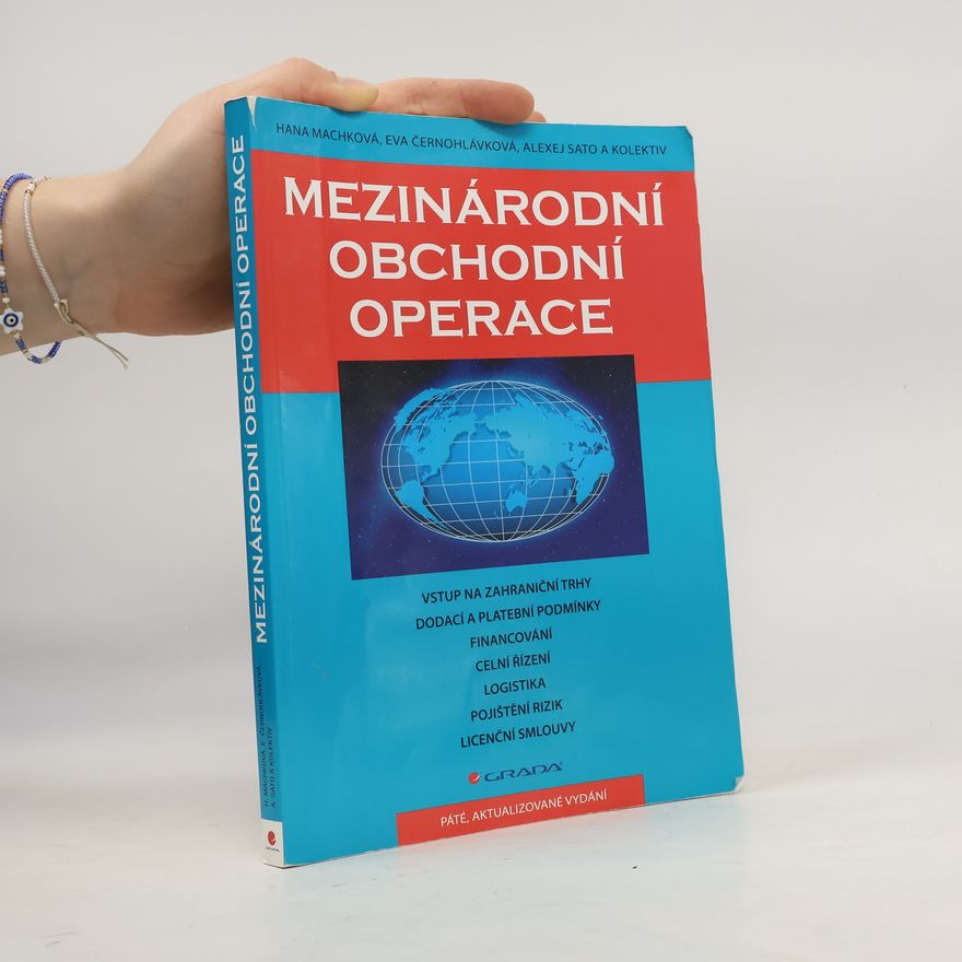 Černohlávková Eva Mezinárodní obchodní operace