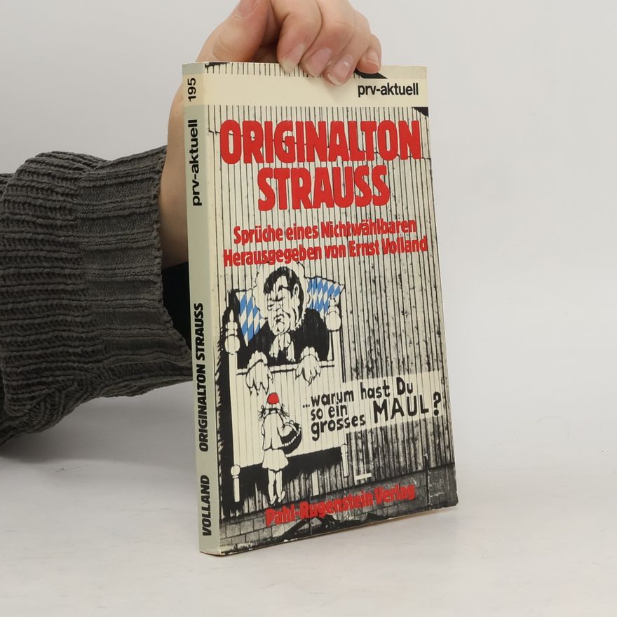 Franz Josef Strauß Originalton Strauss