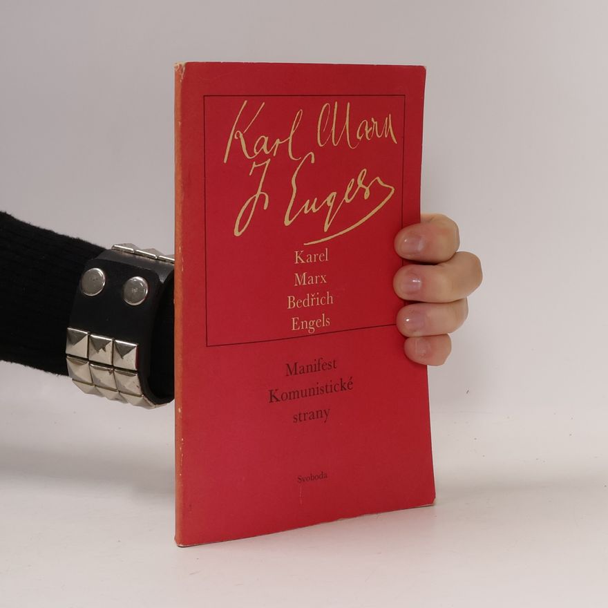 Karl Marx Manifest Komunistické strany