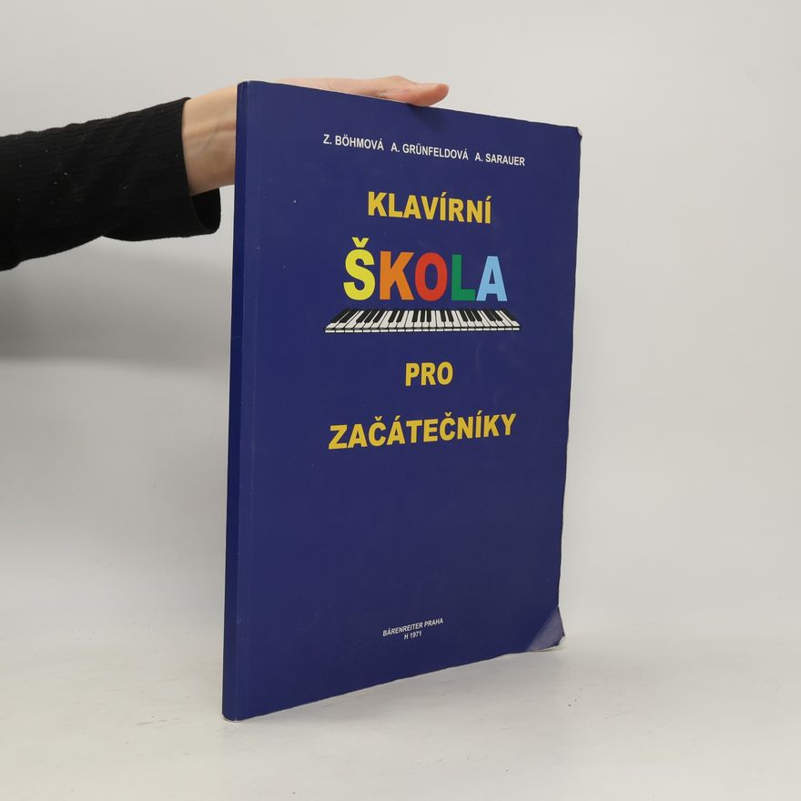 Alois Sarauer Klavírní škola pro začátečníky