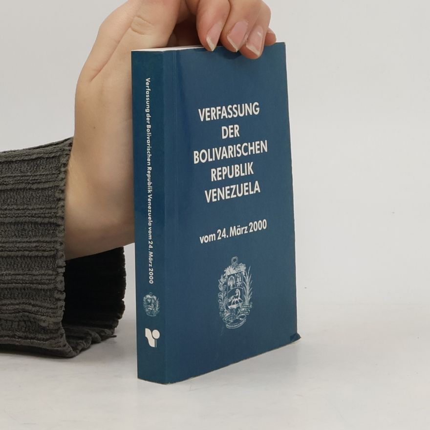 Kolektiv autorů Verfassung der Bolivarischen Republik Venezuela