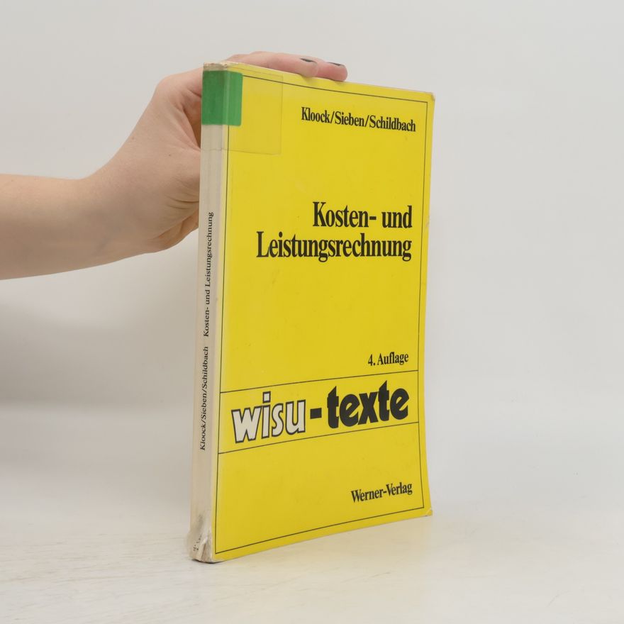 Thomas Schildbach Kosten- und Leistungsrechnung