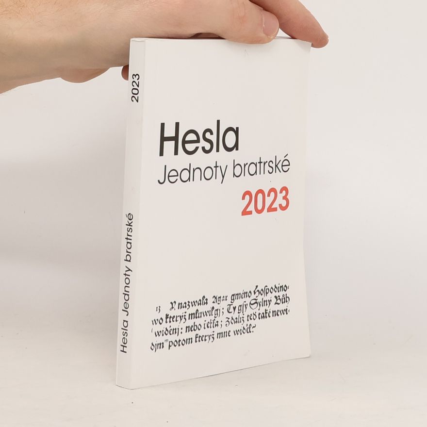 Kolektiv autorů Hesla Jednoty bratrské 2023