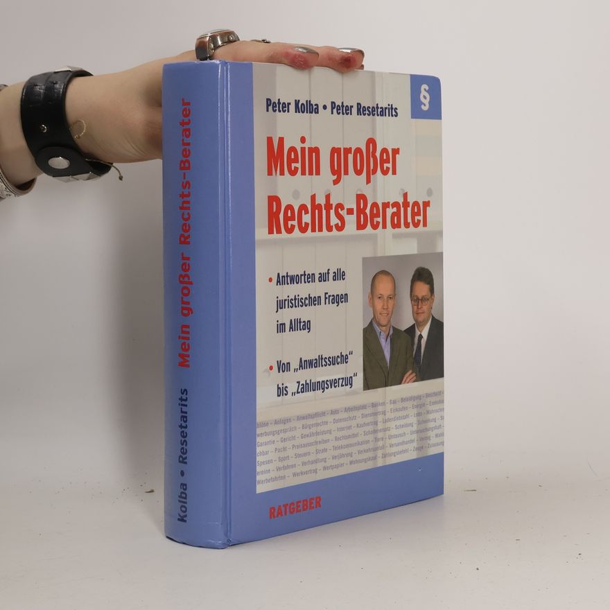 Peter Kolba Mein großer Rechts-Berater