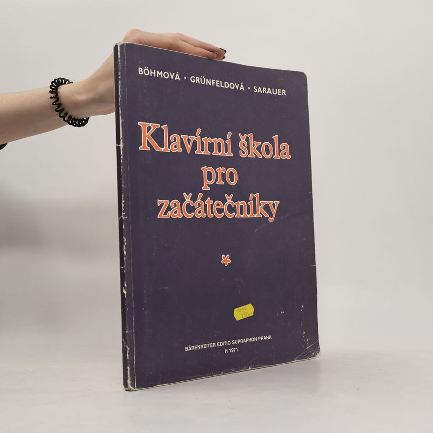 Alois Sarauer Klavírní škola pro začátečníky