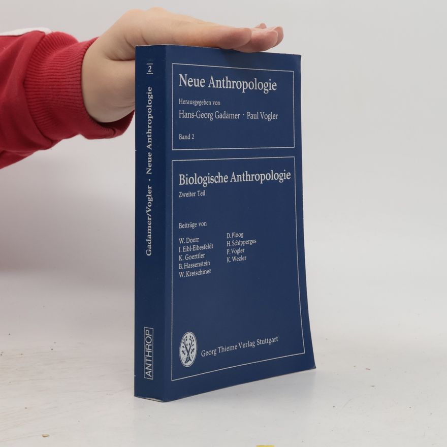 Wilhelm Doerr Biologische Anthropologie. Zweiter Teil