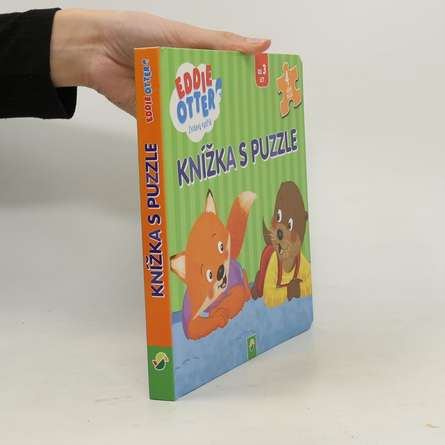 Kolektiv autorů Eddie Otter, Zvedavý vydrík: Knižka s puzzle