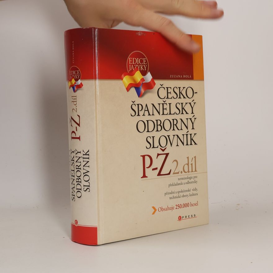Zuzana Holá Česko-španělský odborný slovník, 2. díl