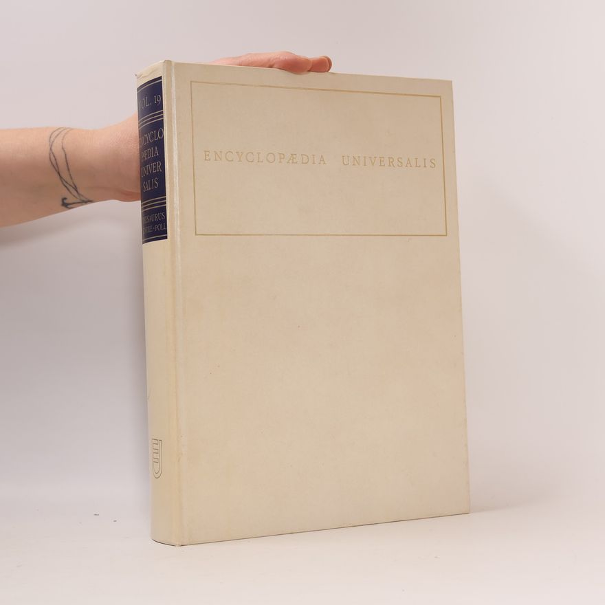 Various authors Encyclopædia Universalis 19