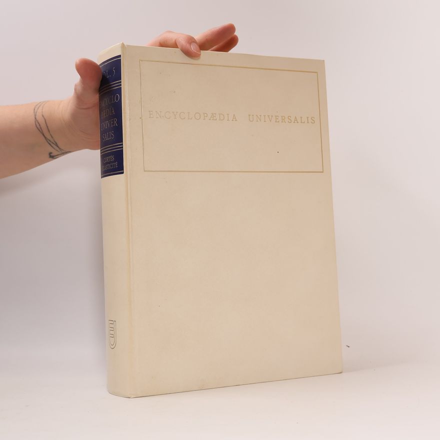 Various authors Encyclopædia Universalis 5. Cortes-Élasticité