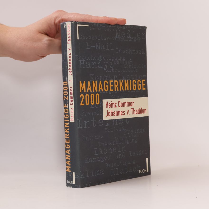 Heinz Commer Managerknigge 2000