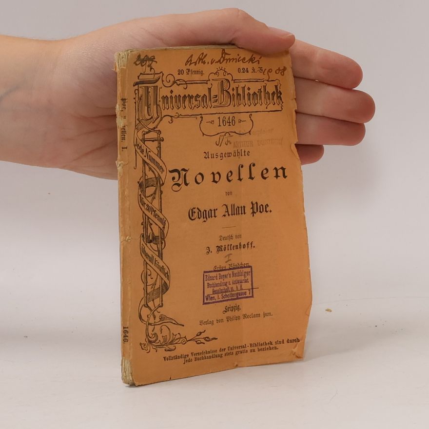 Edgar Allan Poe Ausgewählte Novellen