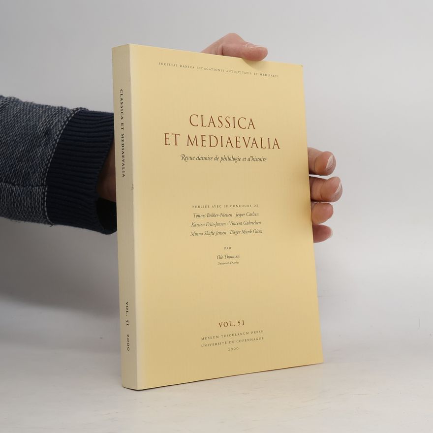 Ole Thomsen Classica Et Mediaevalia