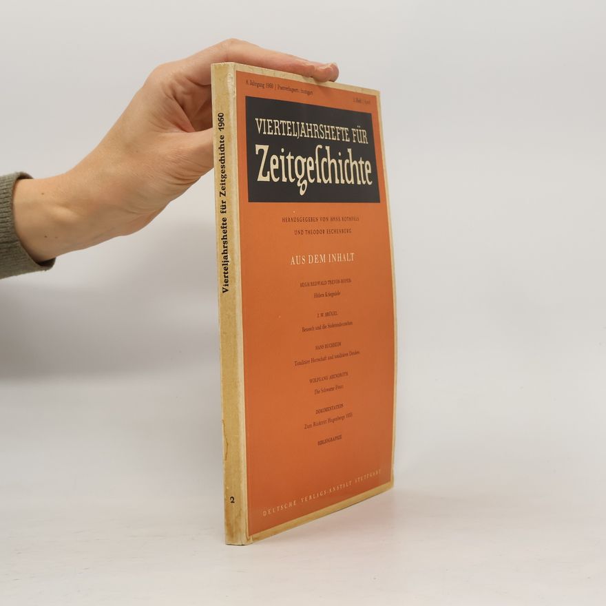Autorenkollektiv Vierteljahrshefte für Zeitgeschichte 2