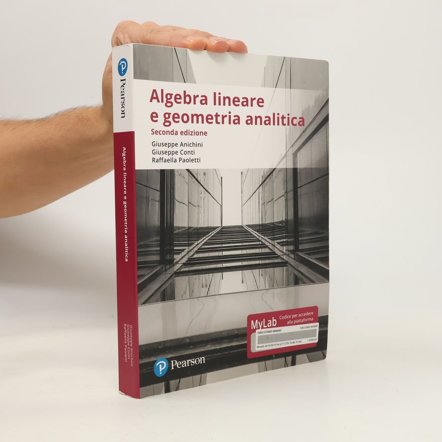 Raffaella Paoletti Algebra Lineare e Geometria Analitica