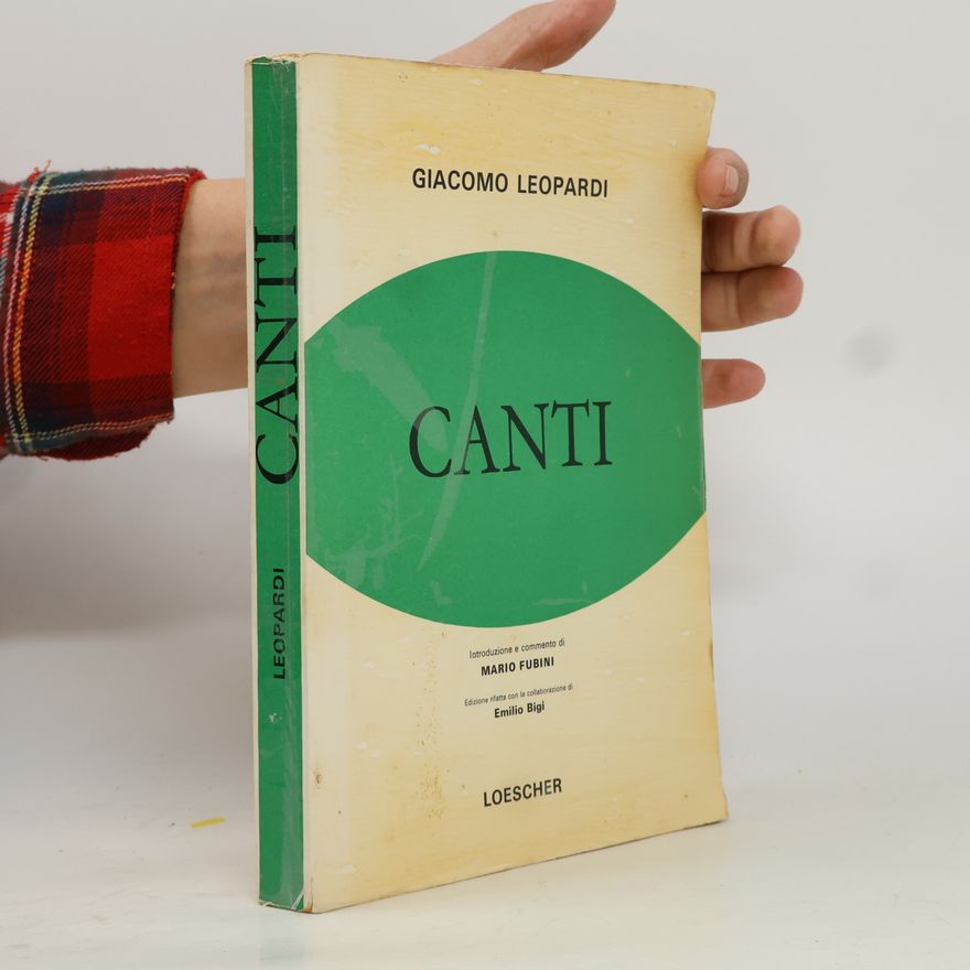Giacomo Leopardi Canti