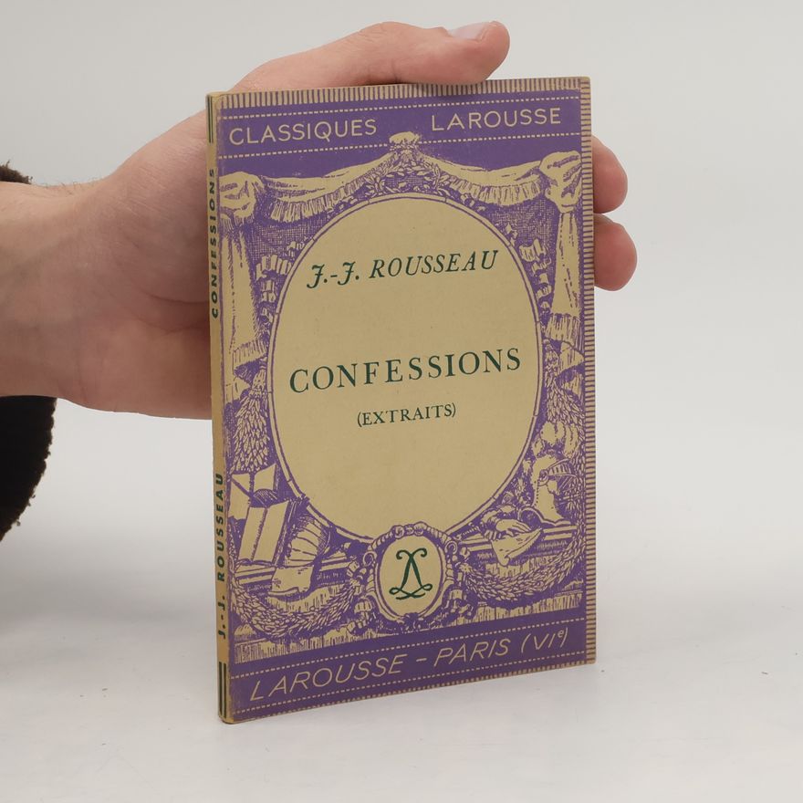 Jean-Jacques Rousseau Confessions