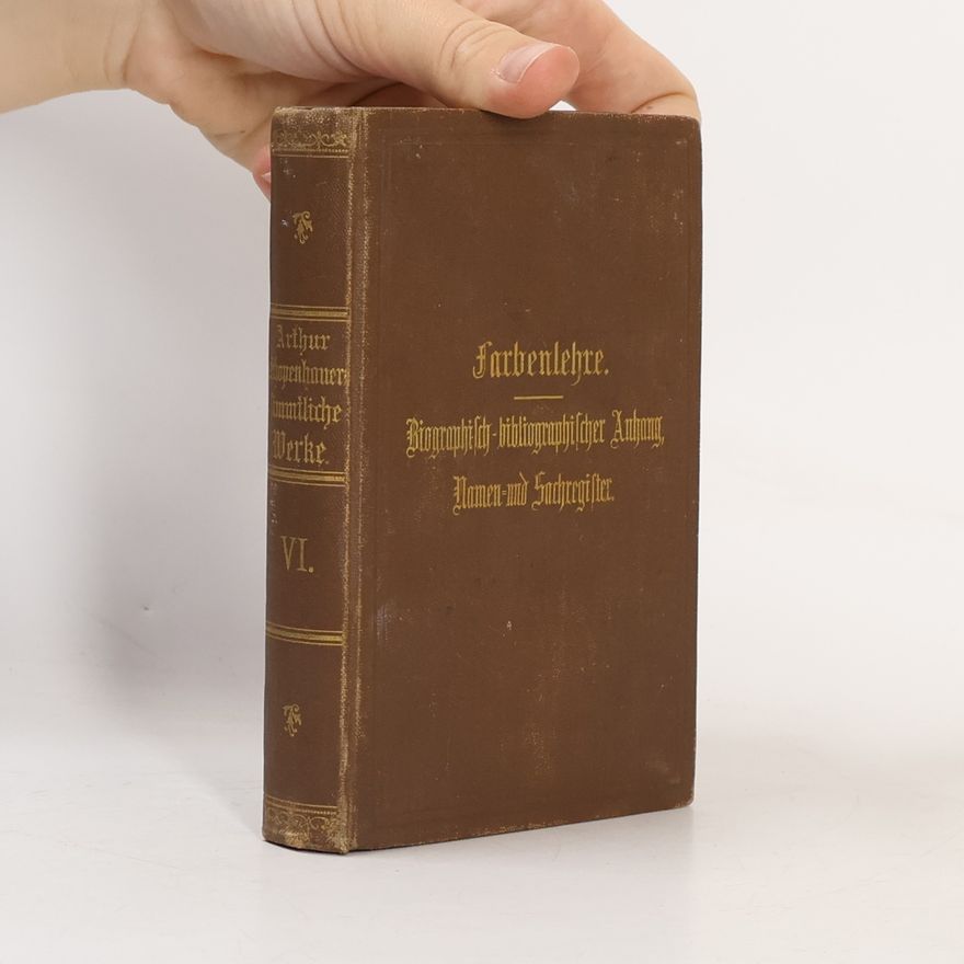 Arthur Schopenhauer Farbenlehre
