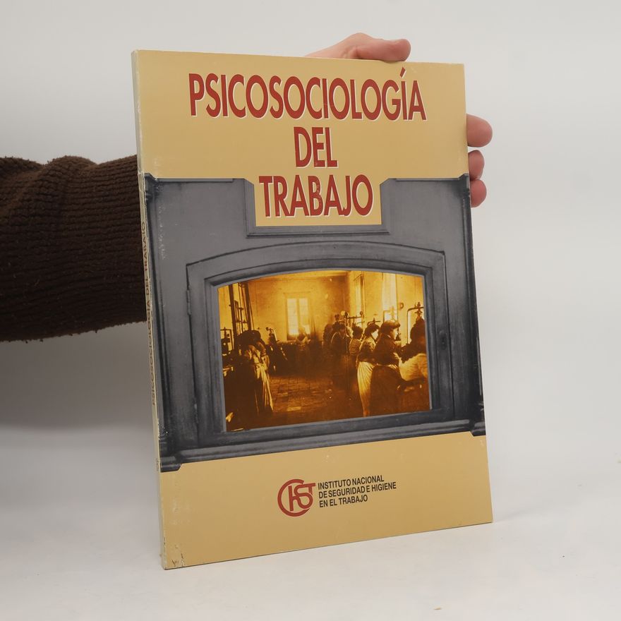 María Antonia Almodóvar Molina Psicosociología del trabajo