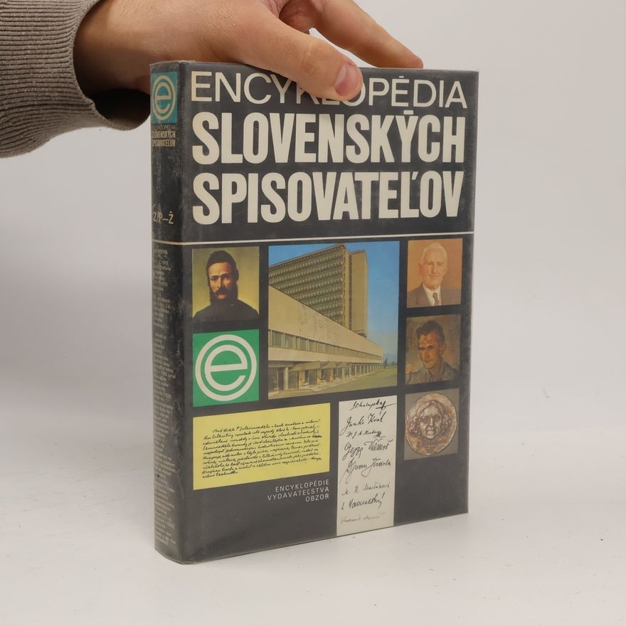 Karol Rosenbaum Encyklopédia slovenských spisovateľov 2 P-Ž