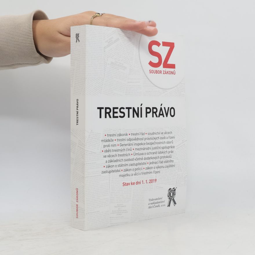 Kolektiv autorů Trestní právo - soubor zákonů