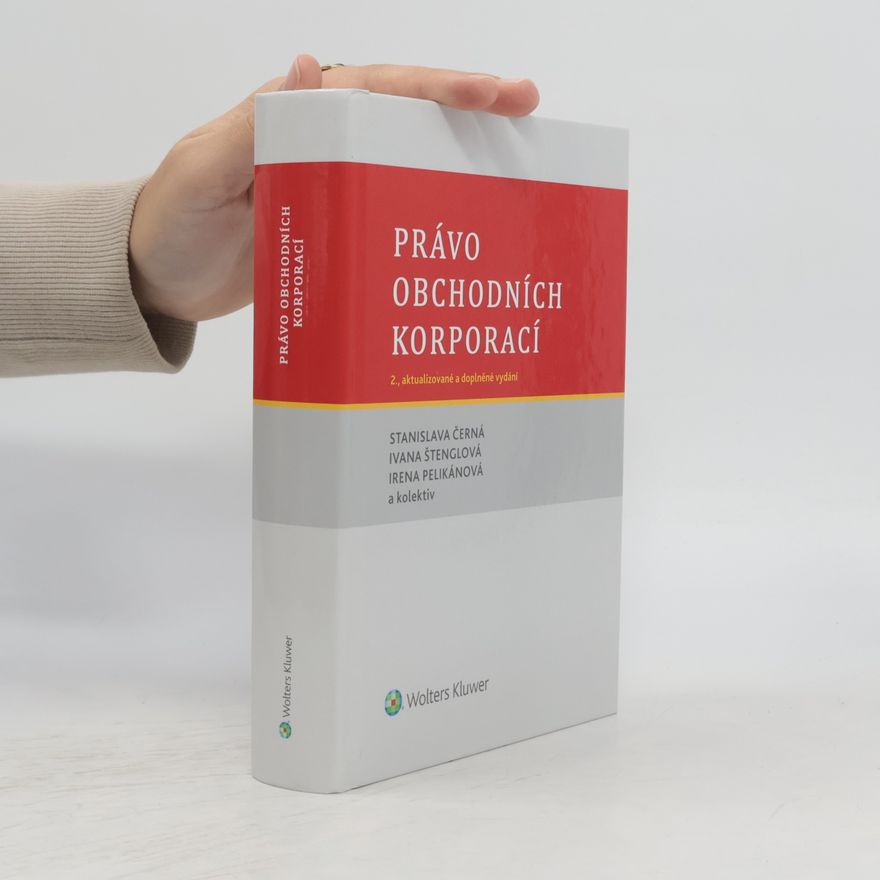 Stanislava Černá Právo obchodních korporací