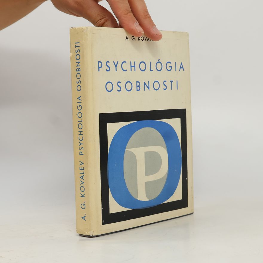 A. G. Kovalev Psychológia osobnosti