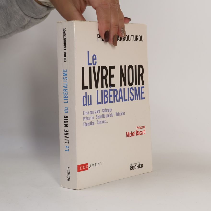 Pierre Larrouturou livre noir du libéralisme