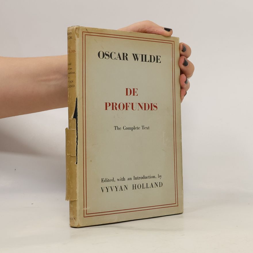 Oscar Wilde De Profundis