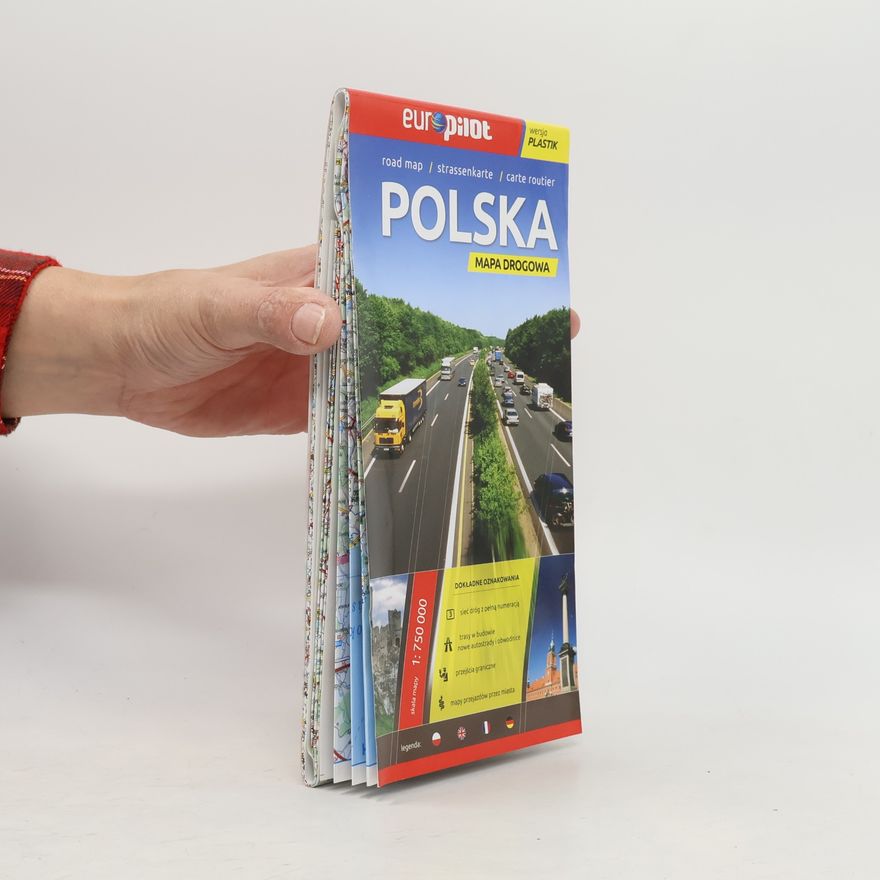 Kolektiv autorů Polska mapa drogowa Europilot 1:750 000 laminowana